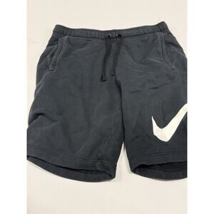 Vintage Nike Swoosh Cotton Shorts Medium Distressed Faded